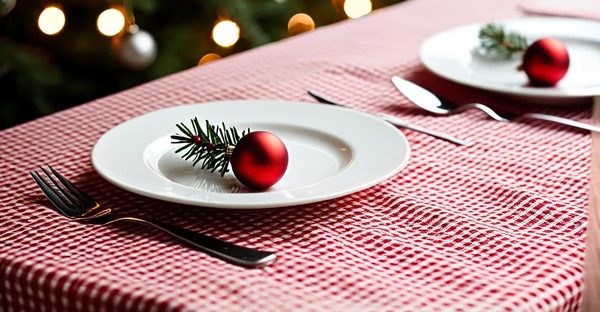 Nappes festives pour noël : élégance et convivialité garanties